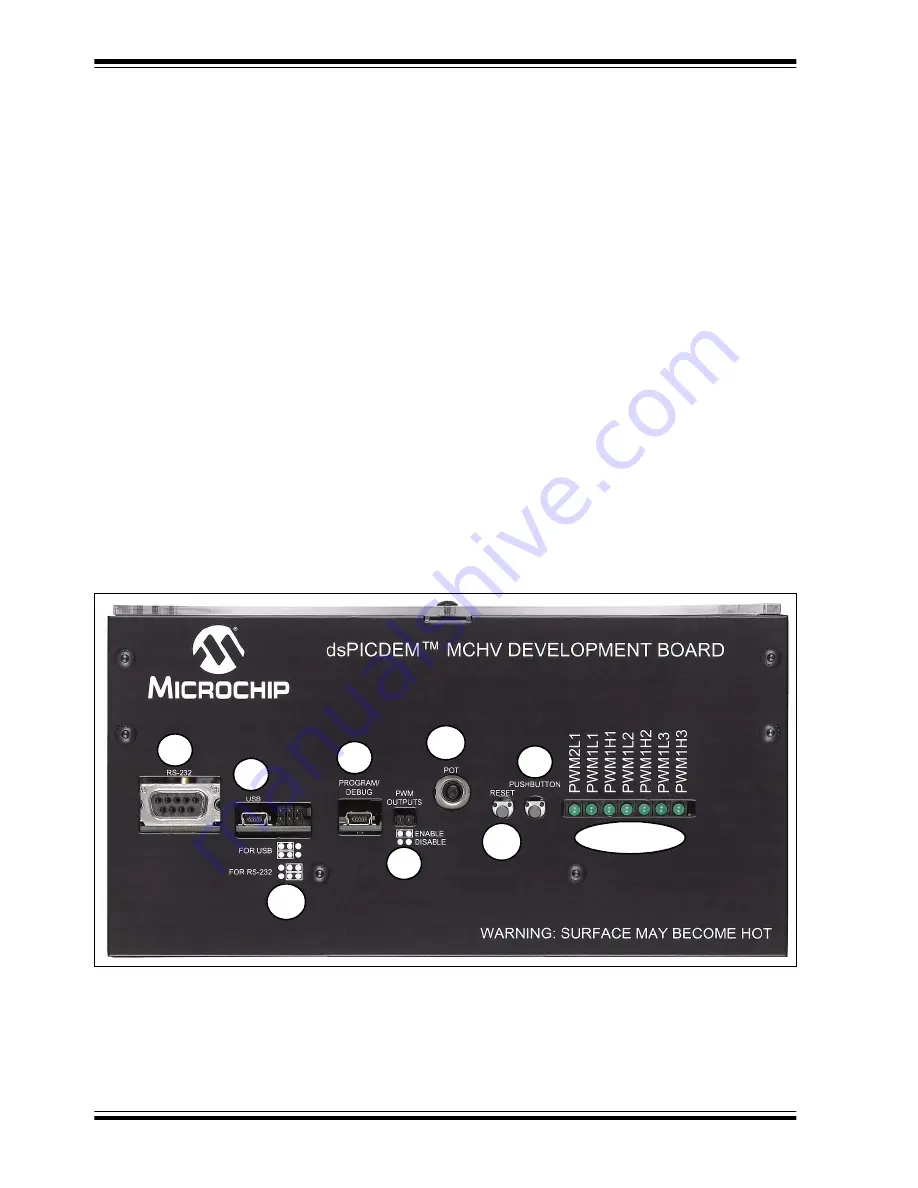 Microchip Technology dsPICDEM MCHV User Manual Download Page 20