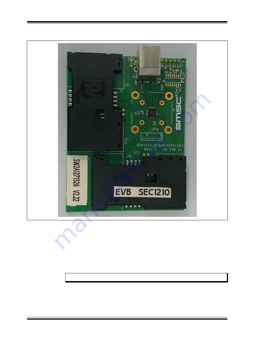 Microchip Technology EVB-SEC1110 Скачать руководство пользователя страница 22