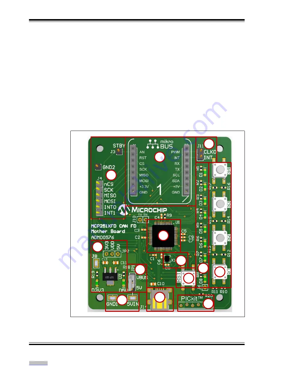 Microchip Technology MCP251XFD CAN FD User Manual Download Page 12