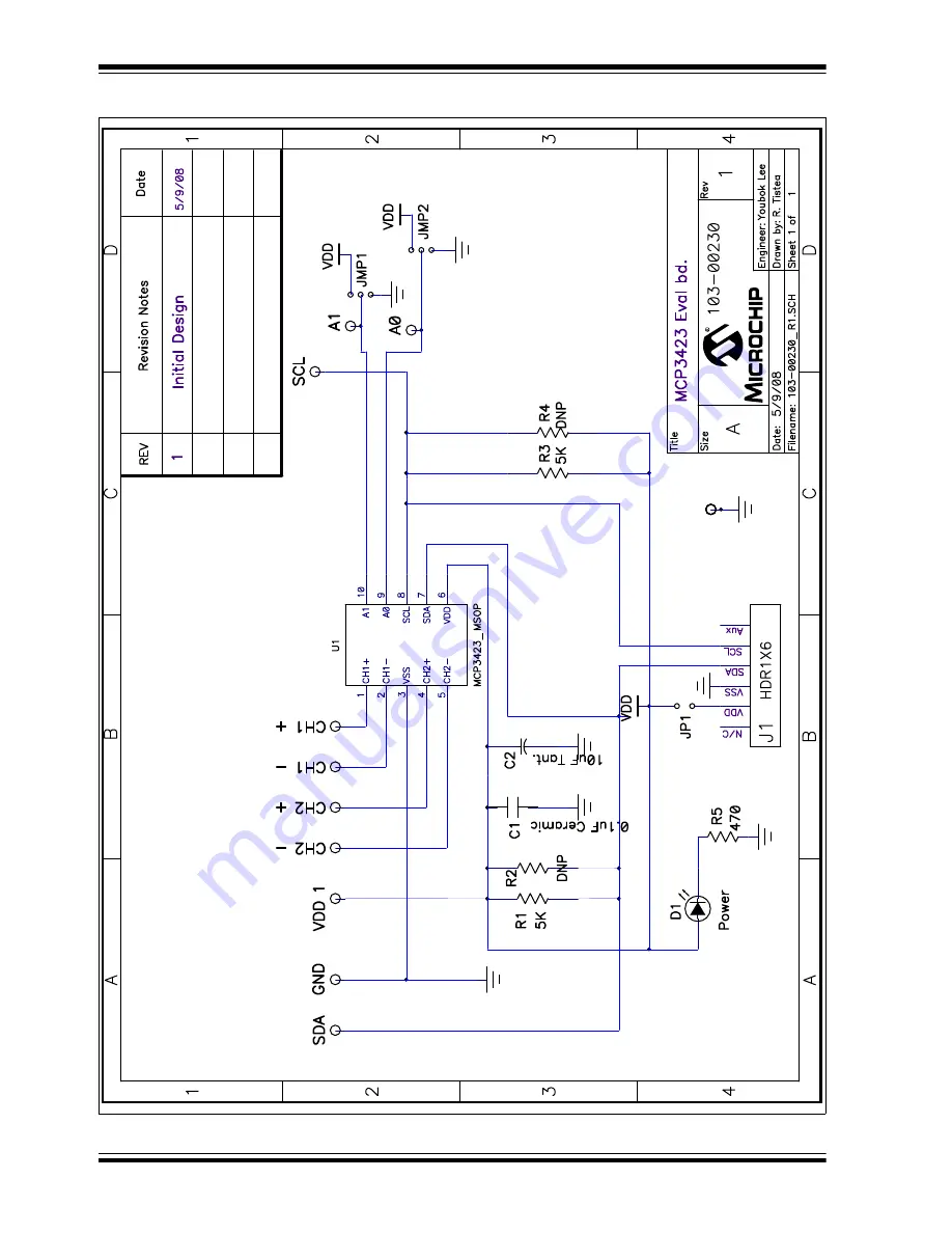 Microchip Technology MCP3423 User Manual Download Page 28