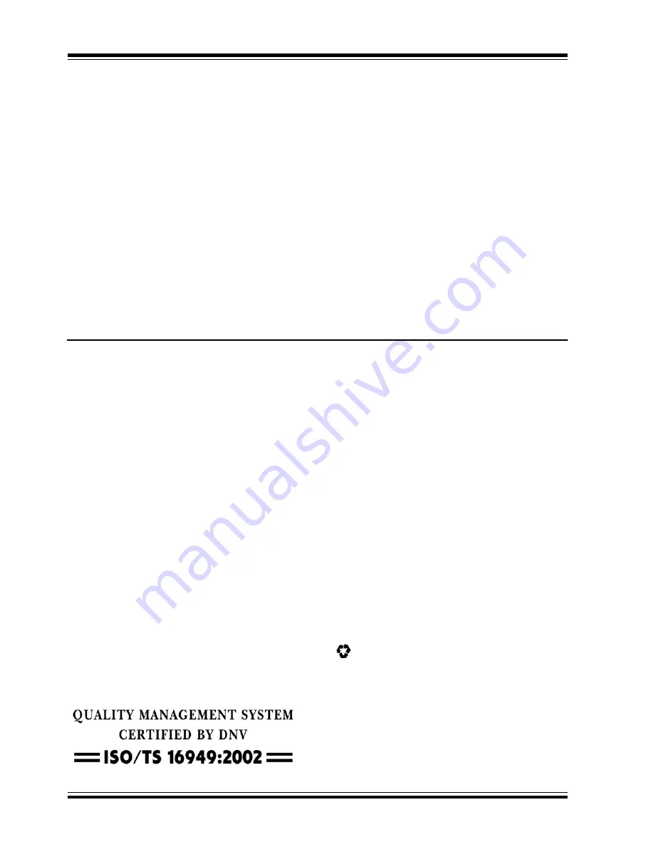 Microchip Technology MCP3905A Скачать руководство пользователя страница 2