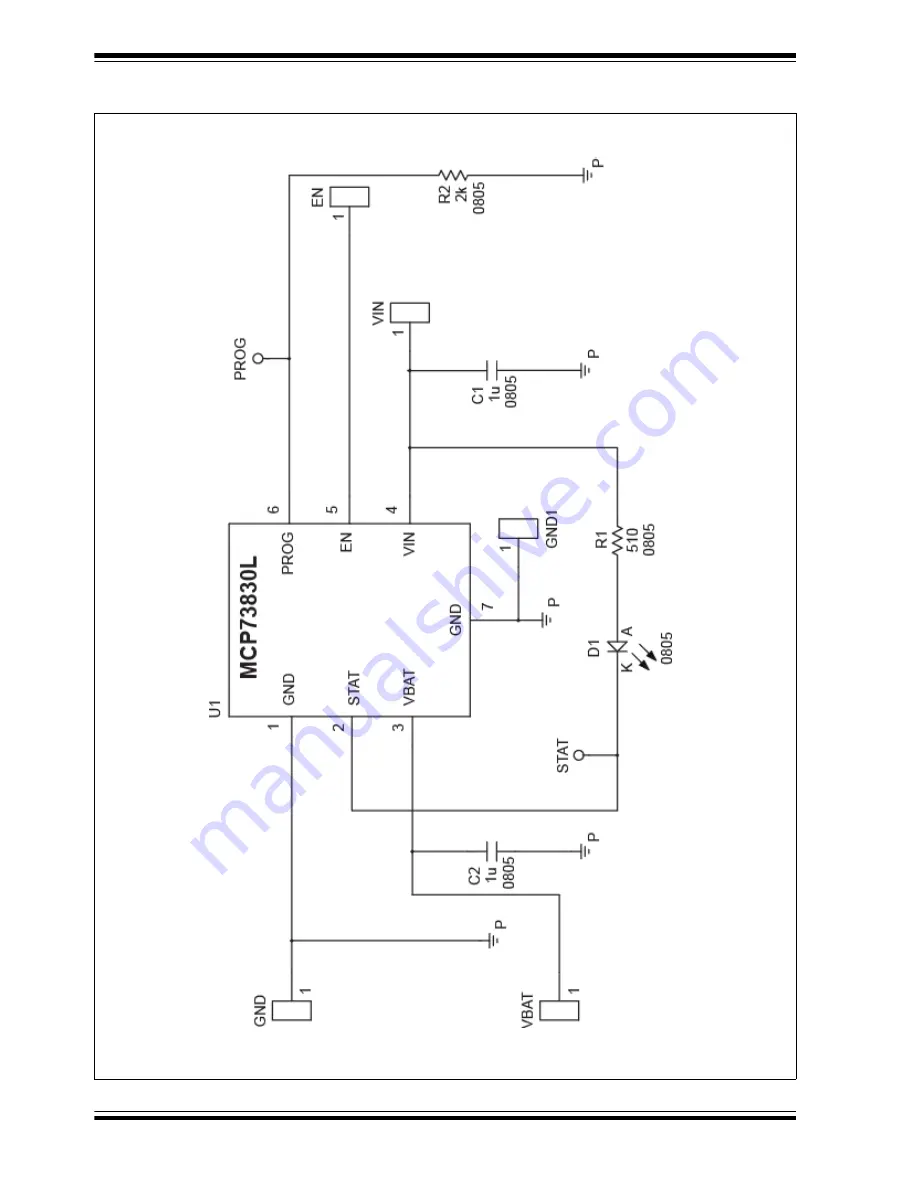 Microchip Technology MCP73830L Скачать руководство пользователя страница 14