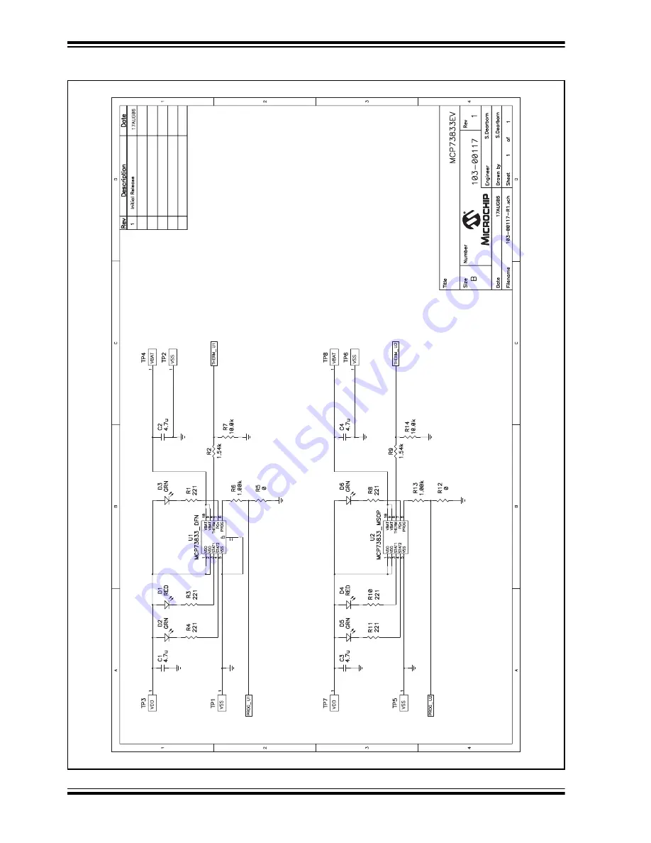 Microchip Technology MCP73833 User Manual Download Page 16