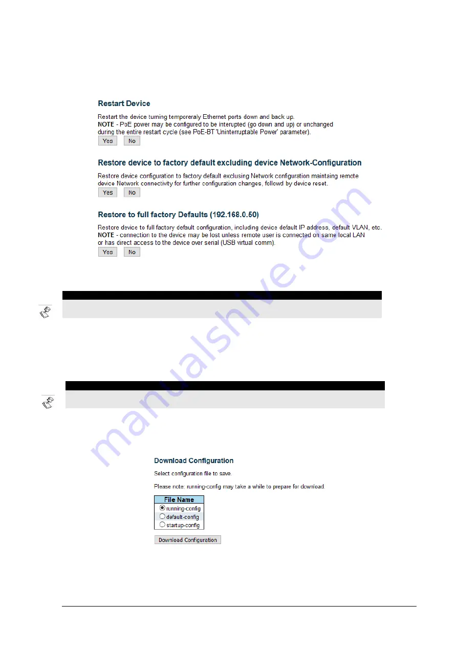 Microchip Technology Microsemi PDS-408G Web Management User Manual Download Page 90