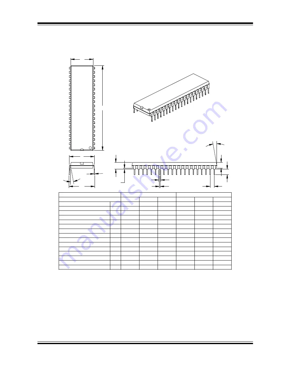 Microchip Technology PIC16C63A Operator'S Manual Download Page 159