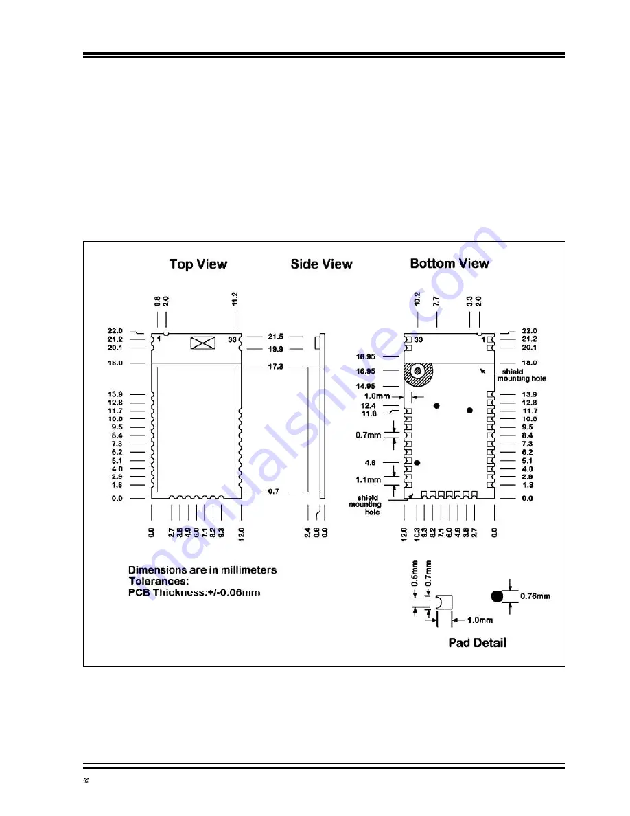 Microchip Technology RN4870-I/RM128 Manual Download Page 18