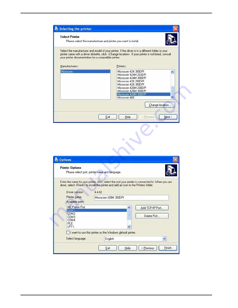 Microcom 428M Operator'S Manual Download Page 22