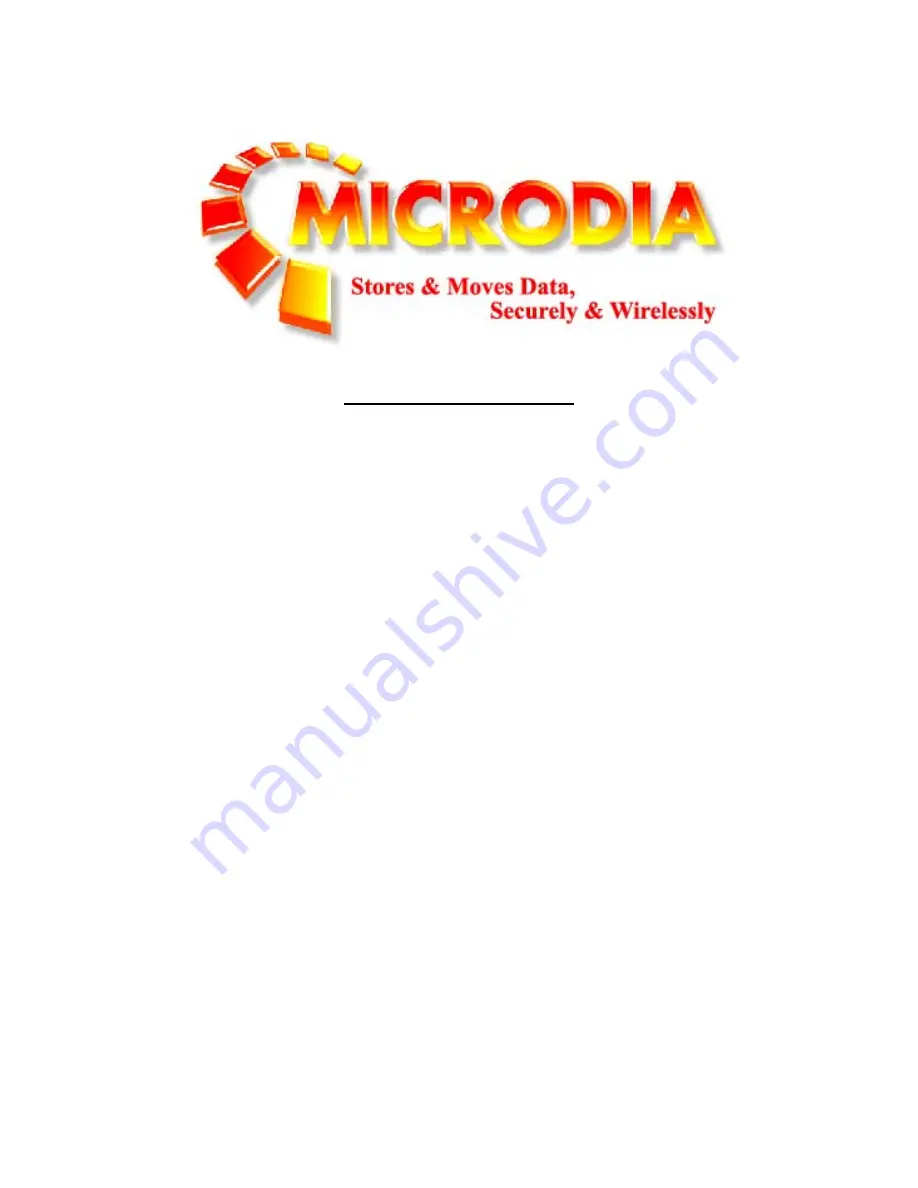 Microdia Smart Media Cards Скачать руководство пользователя страница 1