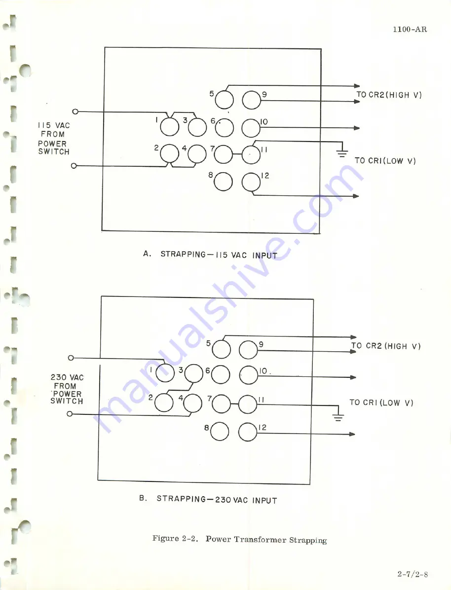 Microdyne 1100-AR Series Instruction Manual Download Page 28