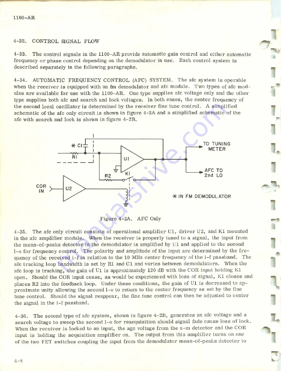 Microdyne 1100-AR Series Instruction Manual Download Page 47