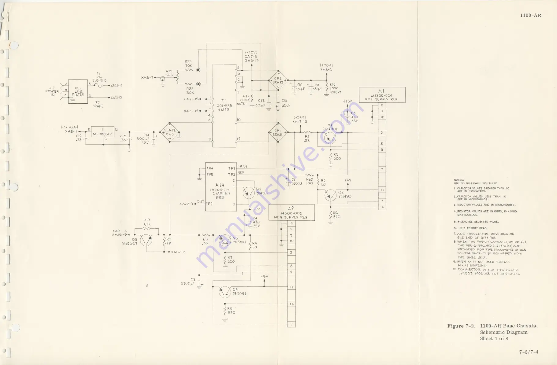 Microdyne 1100-AR Series Скачать руководство пользователя страница 82