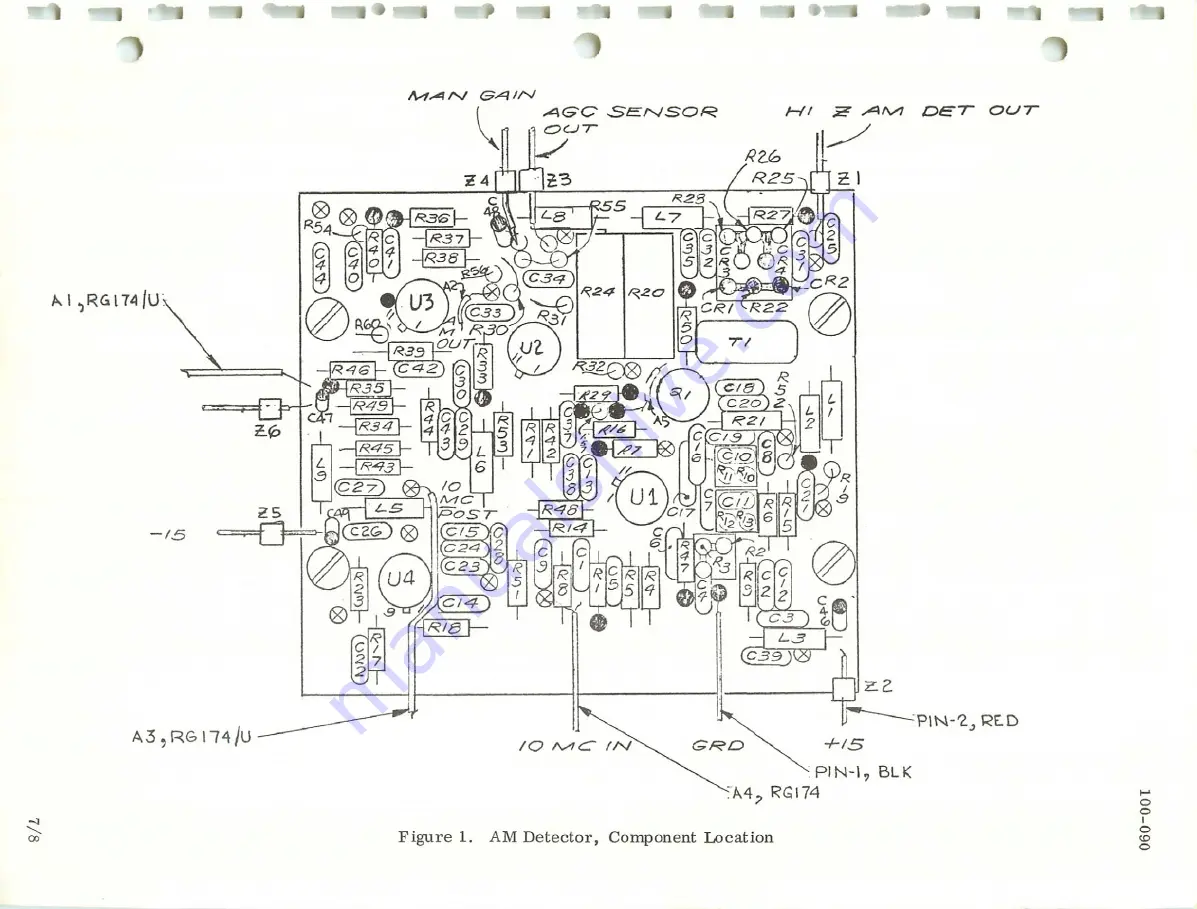 Microdyne 1100-AR Series Instruction Manual Download Page 136