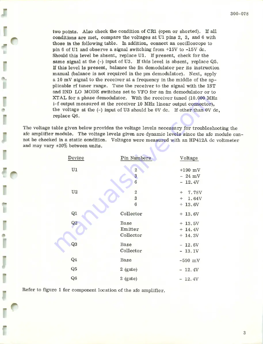 Microdyne 1100-AR Series Instruction Manual Download Page 165