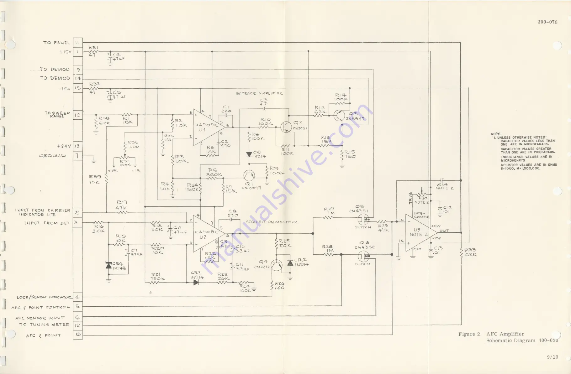 Microdyne 1100-AR Series Instruction Manual Download Page 170