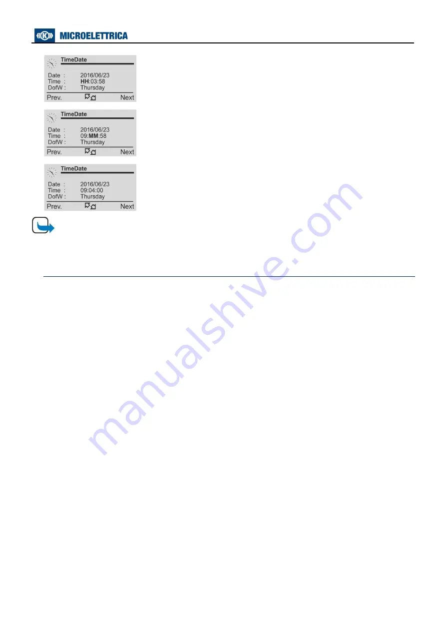 MICROELETTRICA MC2-30MW Operation Manual Download Page 63