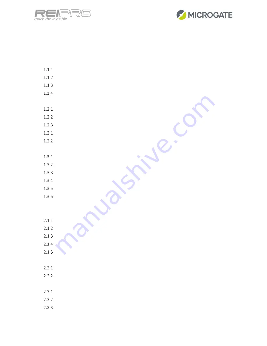 Microgate ReiPro User Manual Download Page 2