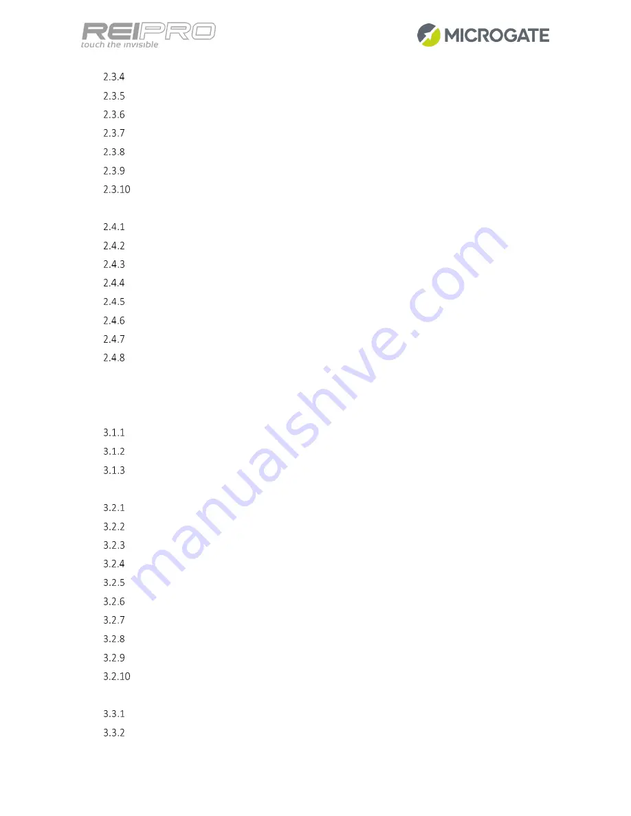 Microgate ReiPro User Manual Download Page 3