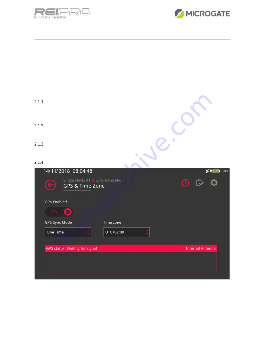 Microgate ReiPro User Manual Download Page 13