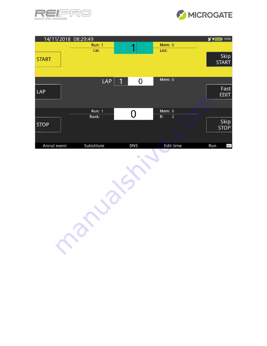 Microgate ReiPro User Manual Download Page 25