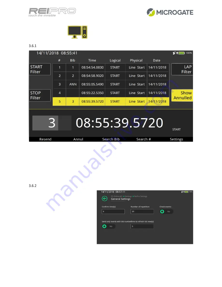 Microgate ReiPro User Manual Download Page 35