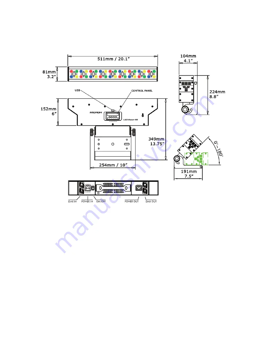 Microh LED Razor45 Скачать руководство пользователя страница 14