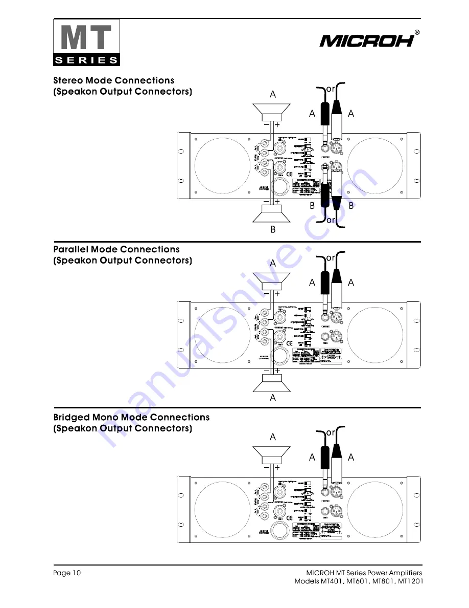 Microh MT1201 Owner'S Manual Download Page 12