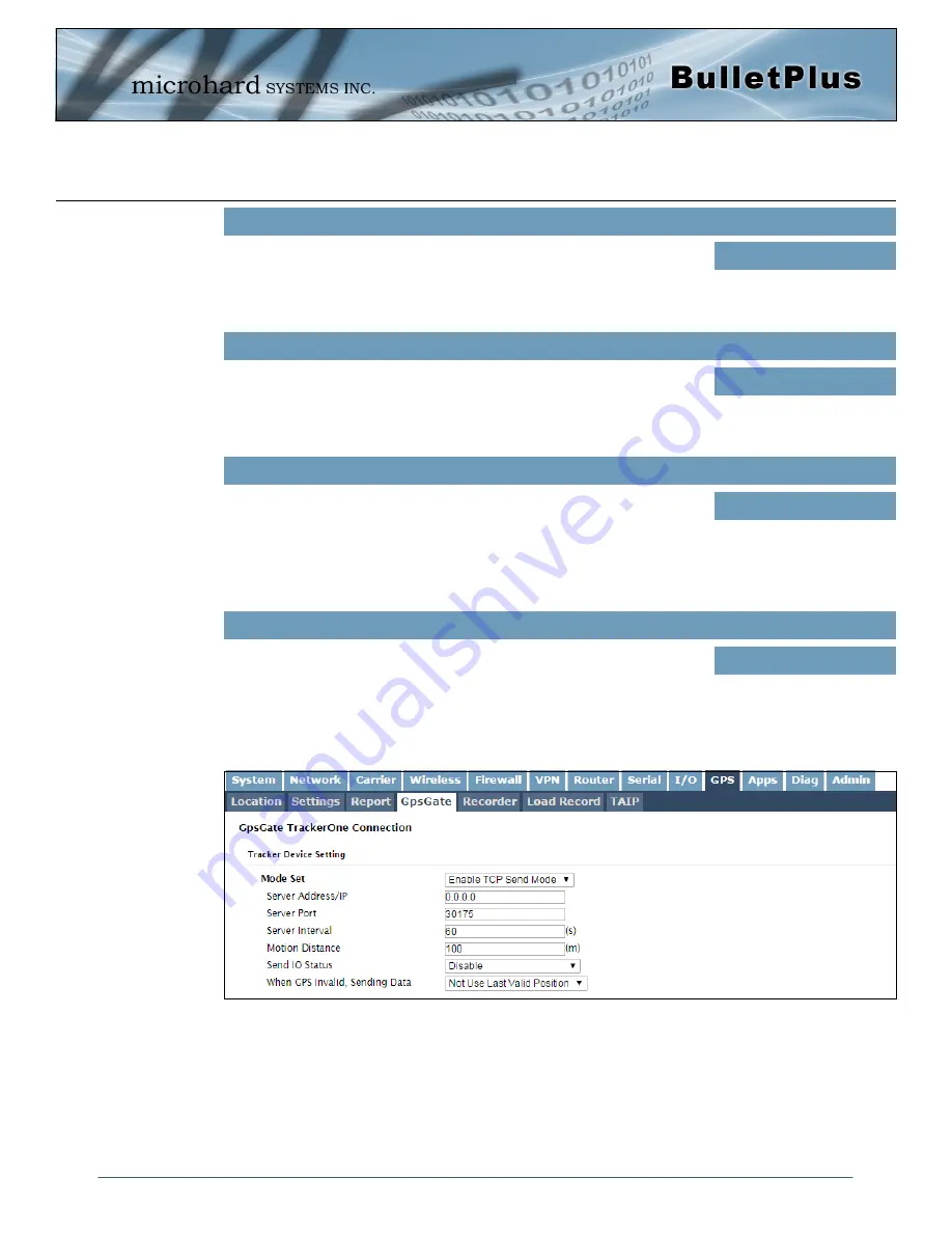 Microhard Systems BulletPlus Operating Manual Download Page 125