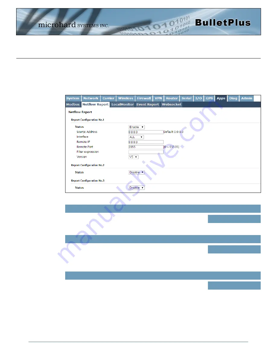 Microhard Systems BulletPlus Operating Manual Download Page 137