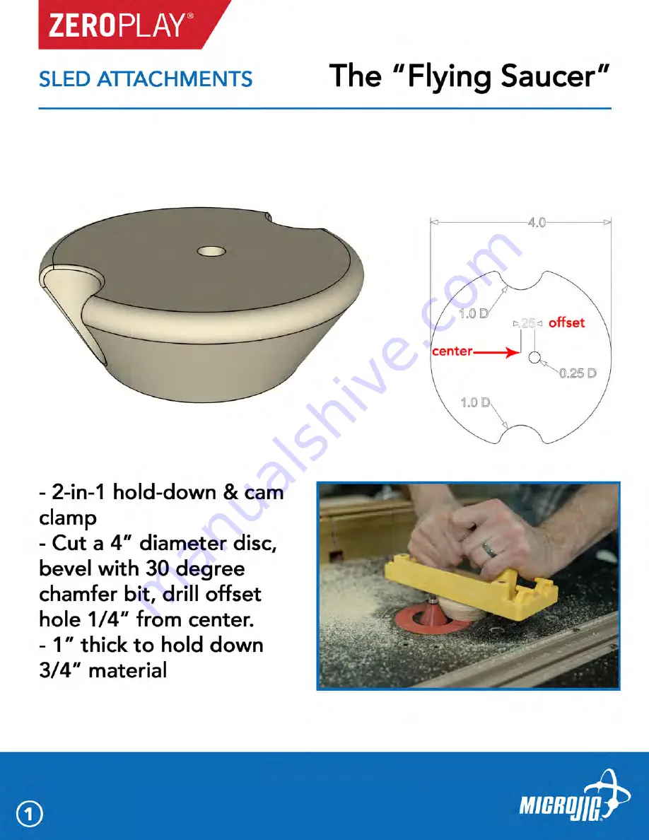 microjig ZEROPLAY Manual Download Page 18