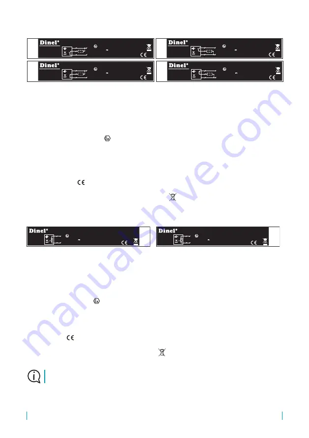 Microlectra Dinel DLS-27 Series Instruction Manual Download Page 19