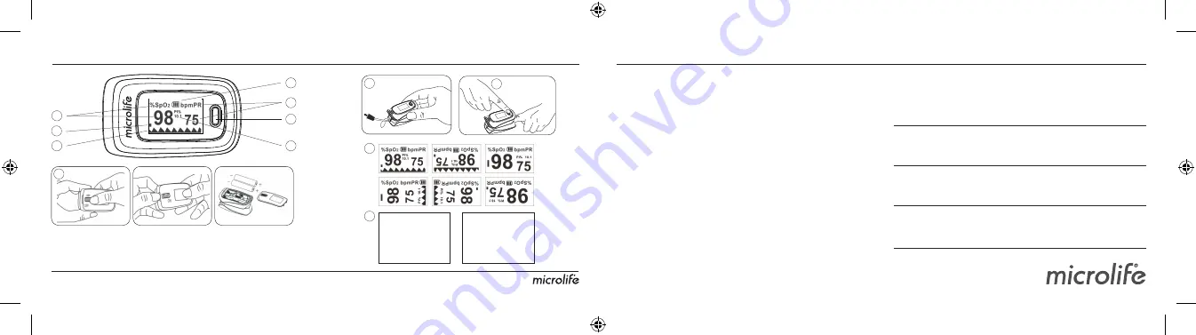 Microlife OXY500 BT Manual Download Page 2