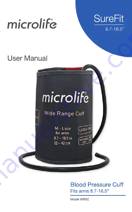 Microlife SureFit WRSC User Manual Download Page 1