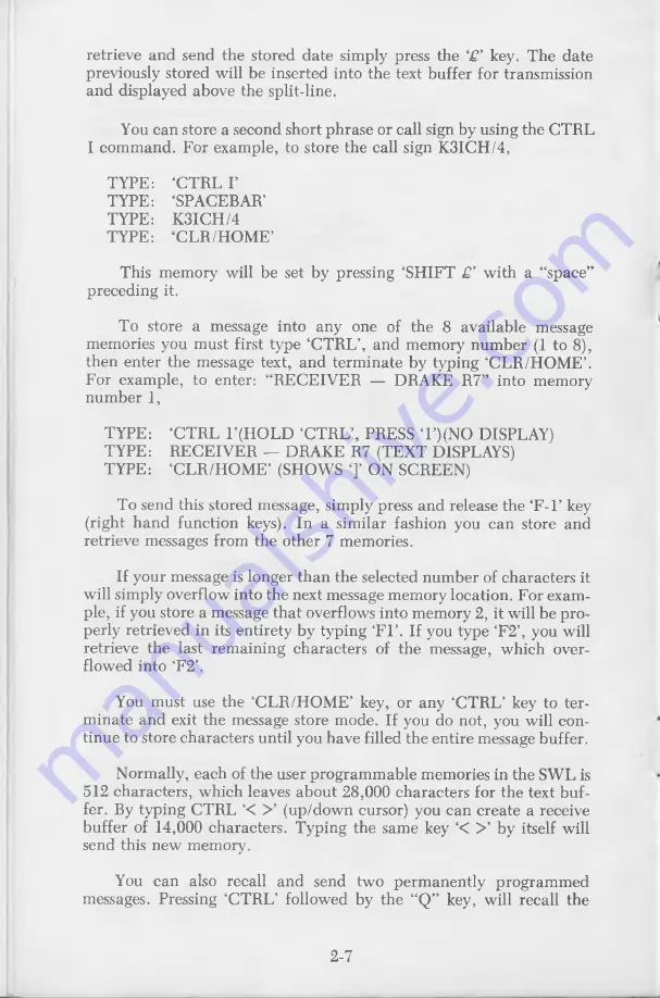 Microlog SWL Manual Download Page 14