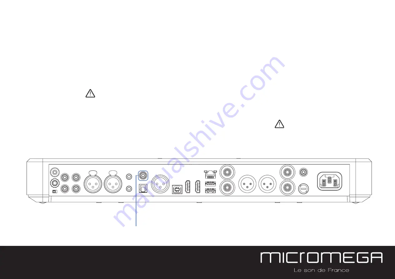 Micromega M.ONE M-150 User Manual Download Page 13