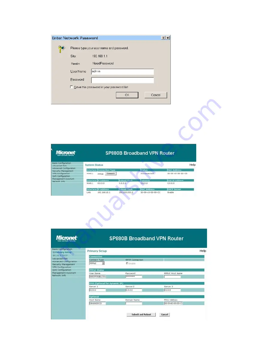 MicroNet SP880B Скачать руководство пользователя страница 14