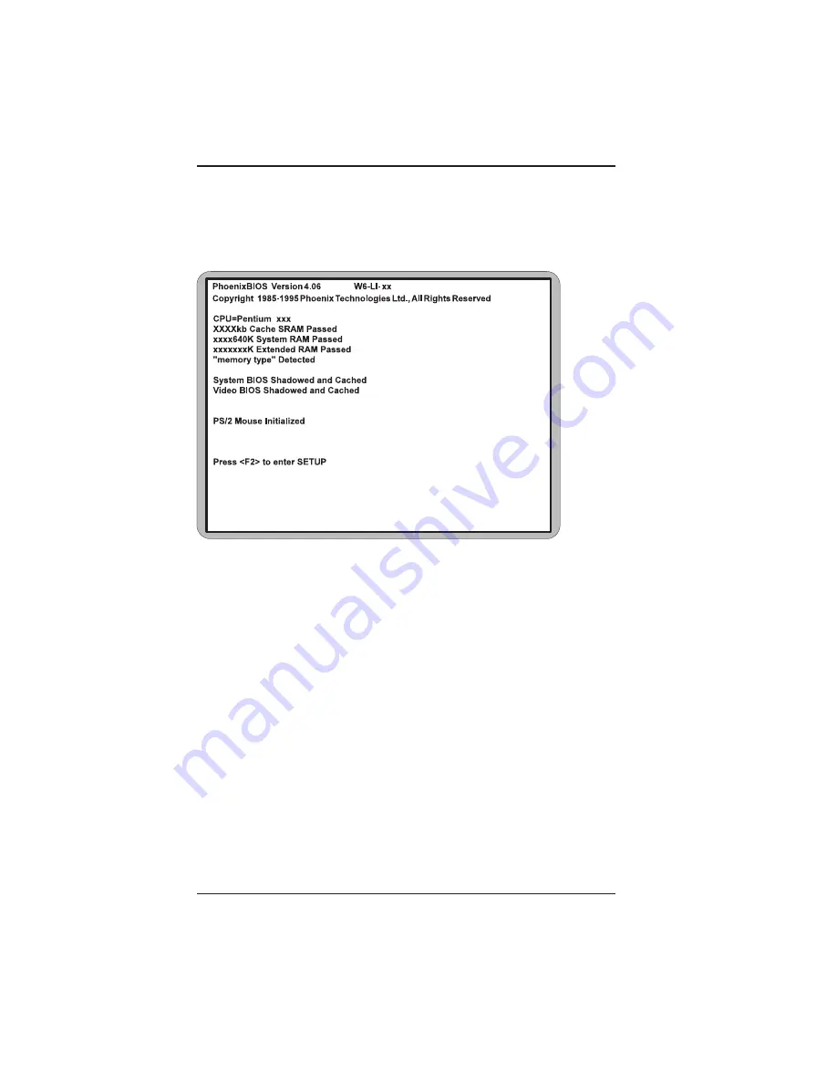 Micronics PENTIUM PRO W6-LI User Manual Download Page 36