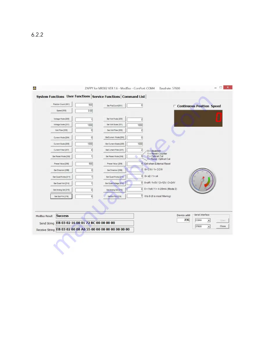 Micronor MR340-1 Instruction Manual Download Page 63