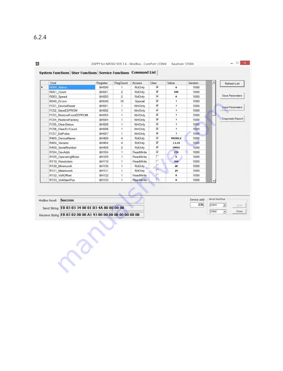 Micronor MR340-1 Instruction Manual Download Page 65