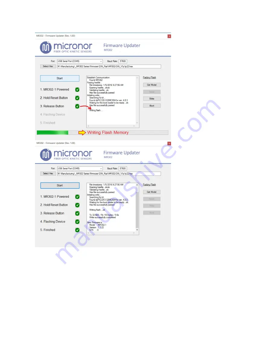 Micronor MR340-1 Instruction Manual Download Page 70