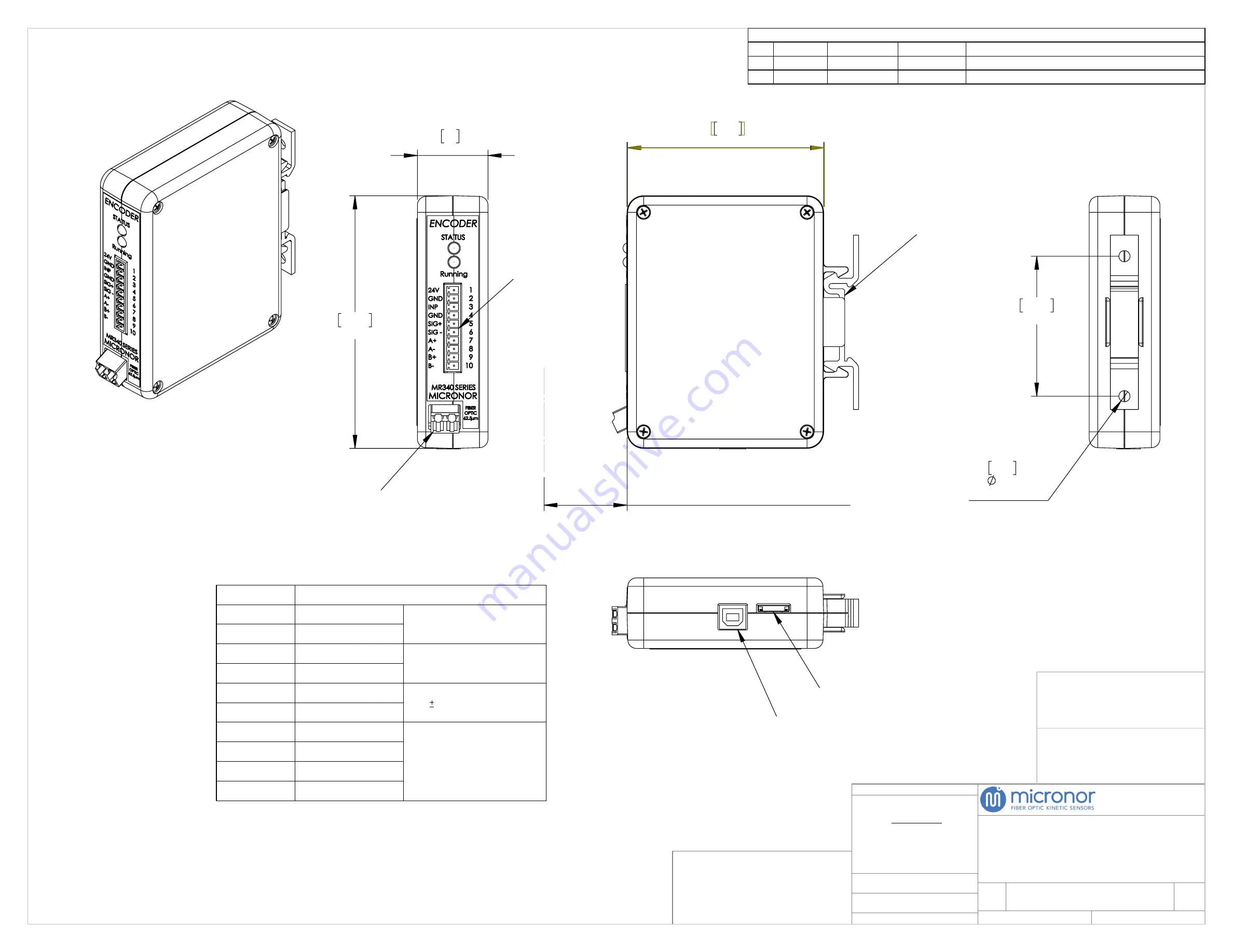 Micronor MR340-1 Скачать руководство пользователя страница 73