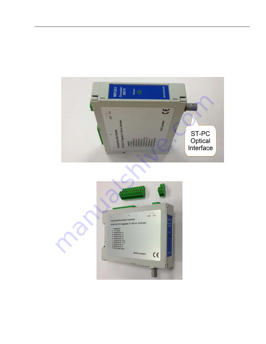 Micronor MR361 Series Data Sheet And User Manual Download Page 8