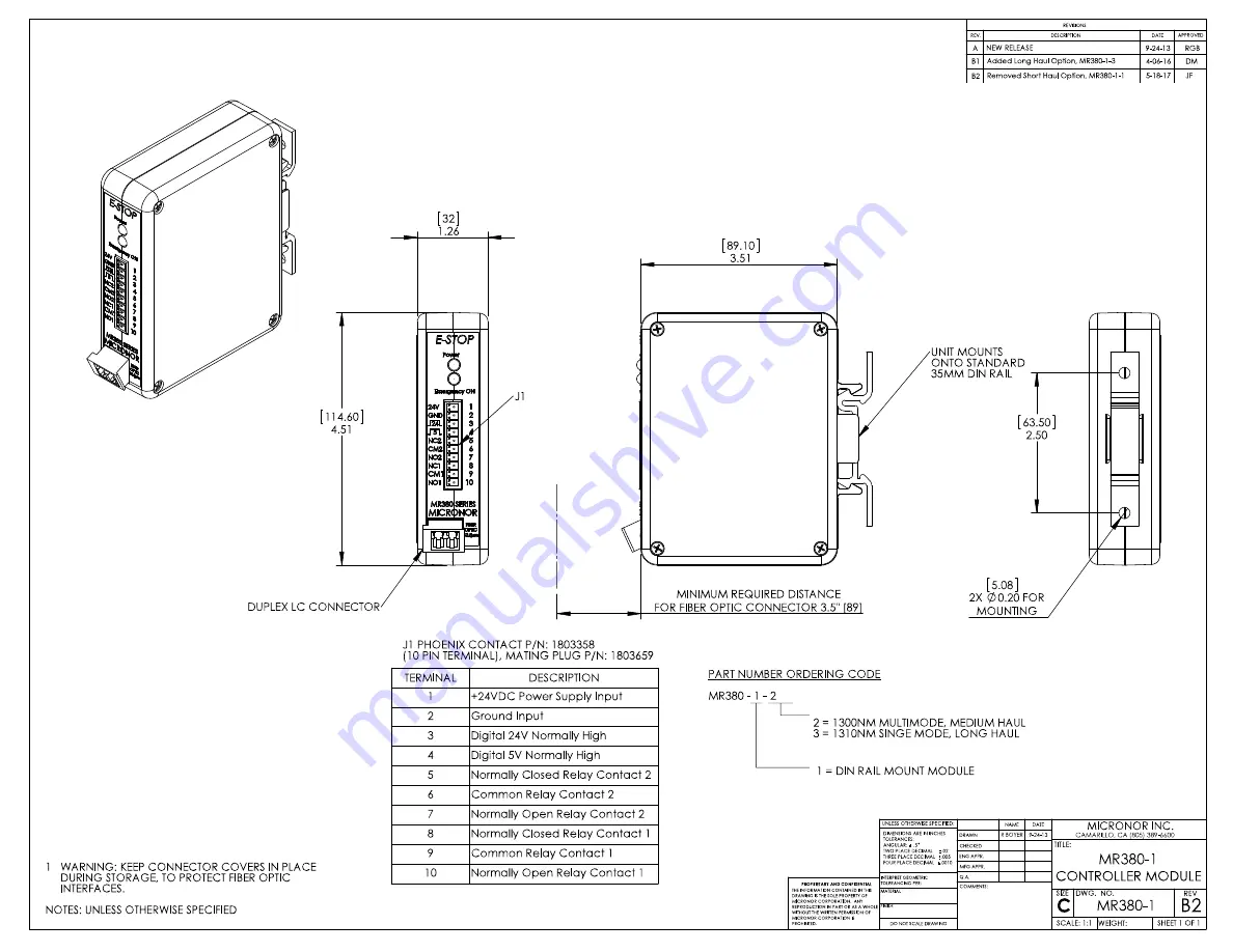 Micronor MR380-1-3 Скачать руководство пользователя страница 24