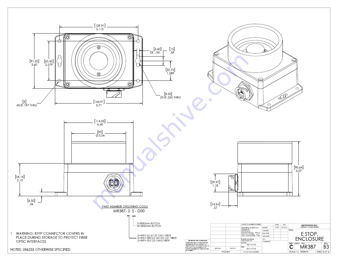 Micronor MR380-1-3 Instruction Manual Download Page 26