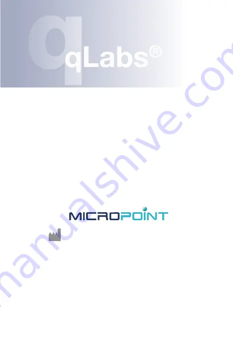 MICROPOINT qLabs Vet QV-3 Plus User Manual Download Page 57