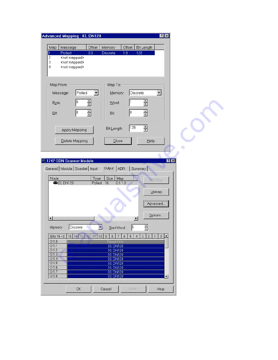 Microscan DN120 DeviceNet Скачать руководство пользователя страница 57