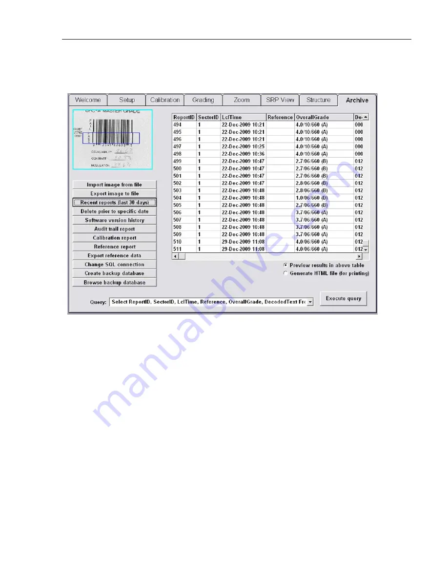 Microscan LVS-9500 Operation Manual Download Page 82