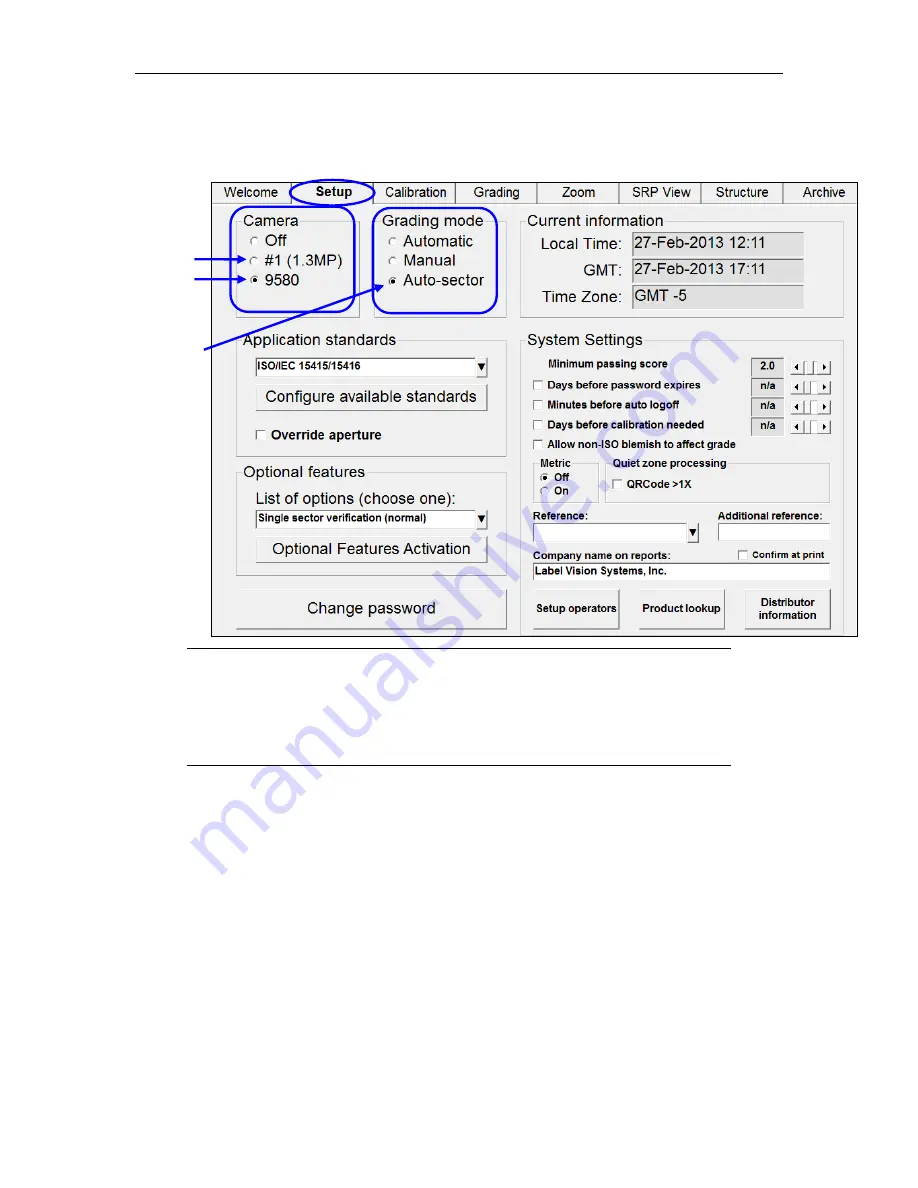 Microscan LVS-9580 Operating Instructions Manual Download Page 9