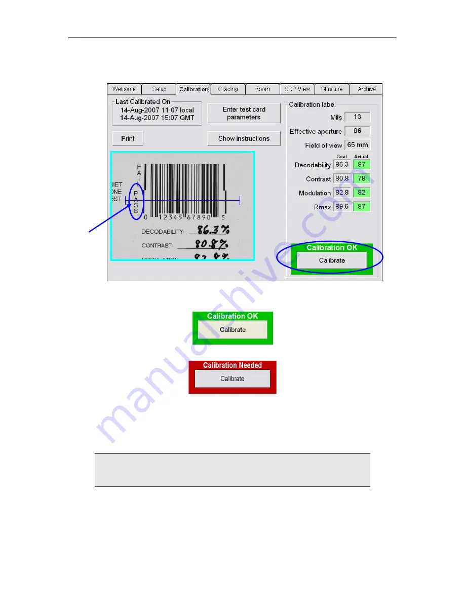 Microscan LVS-9580 Operating Instructions Manual Download Page 12