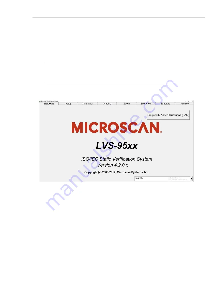 Microscan LVS-9585 Скачать руководство пользователя страница 7