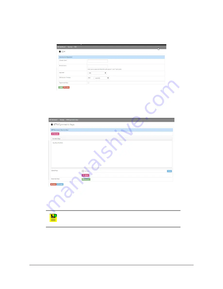 Microsemi SyncServer S600 User Manual Download Page 94